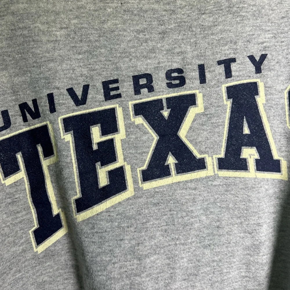 Vintage Gray University of Texas Sweater Large